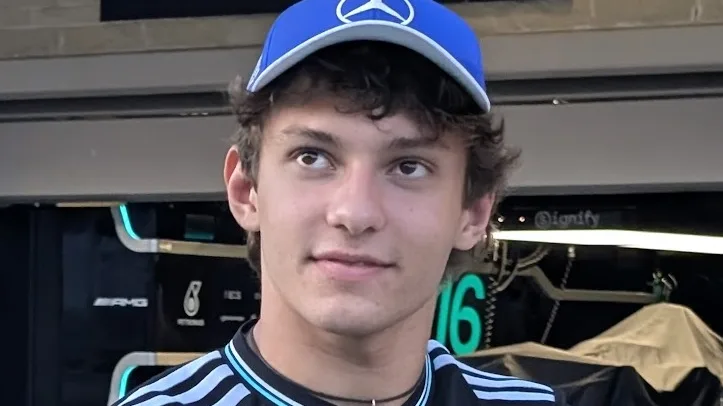 Andrea Kimi Antonelli, piloto de Mercedes en la Fórmula 1