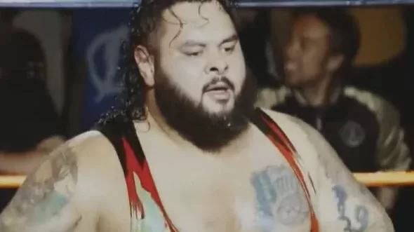 Bronson Reed en el ring de WWE