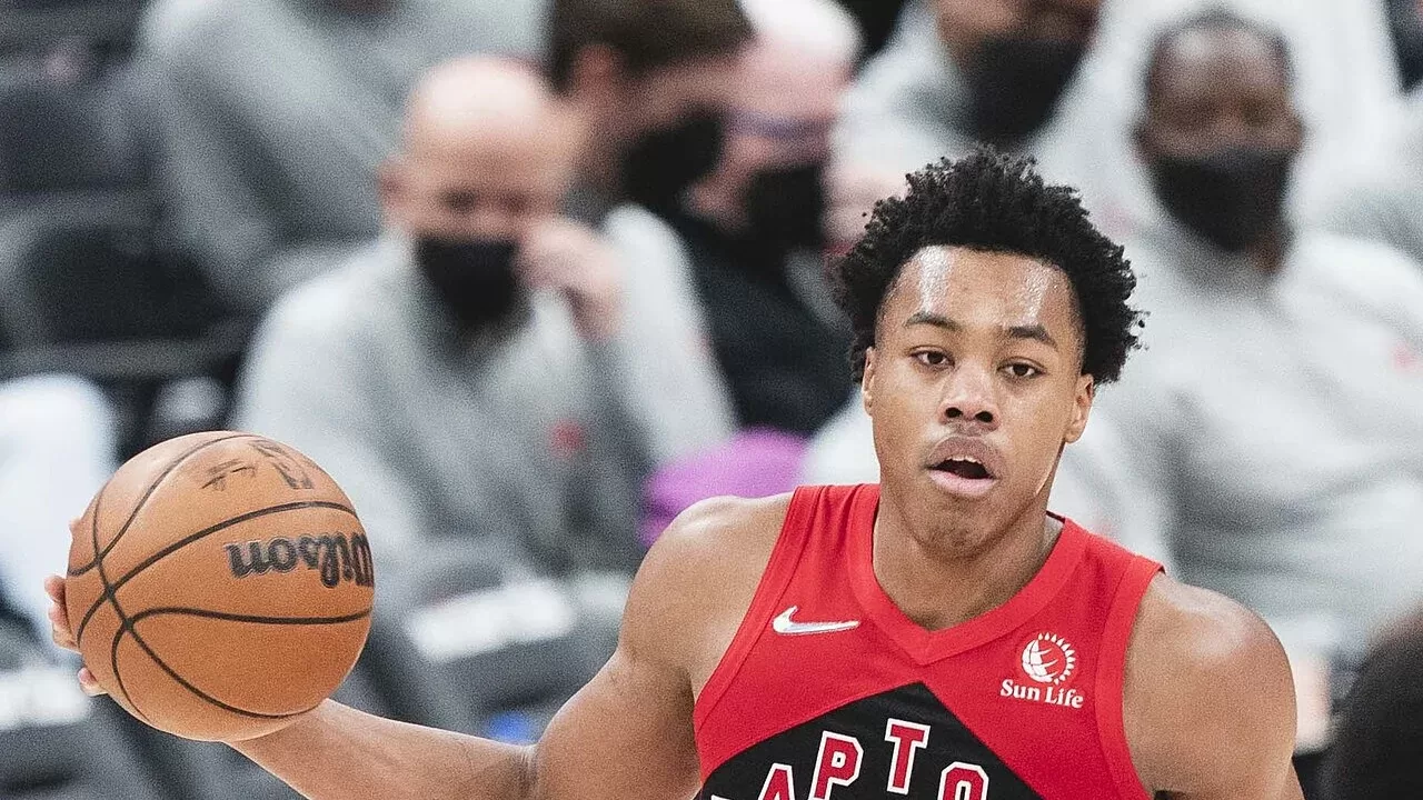 Scottie Barnes, alero de los Toronto Raptors
