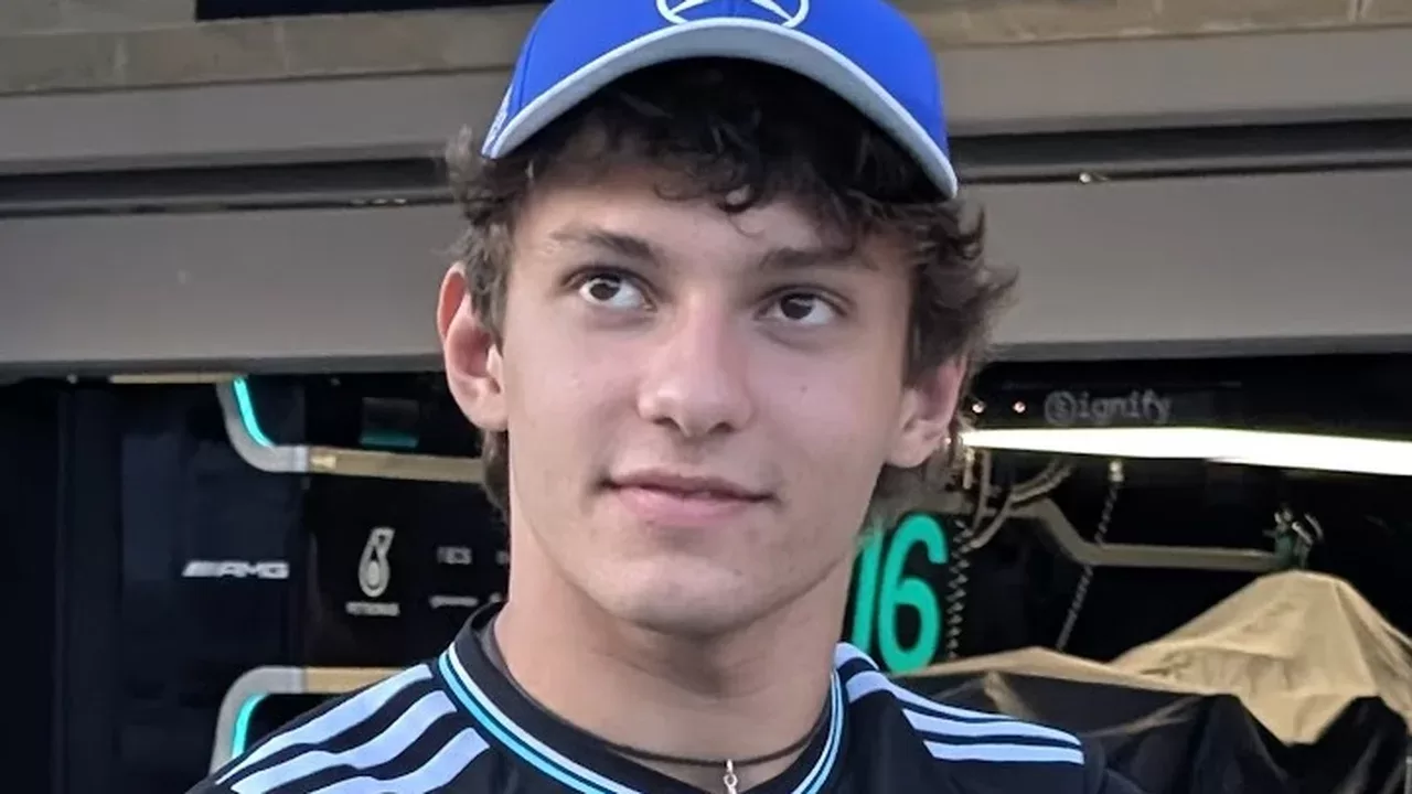 Kimi Antonelli, piloto de Mercedes en la Formula 1