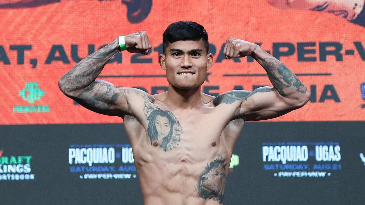 Mark Magsayo, boxeador filipino excampeon mundial pluma
