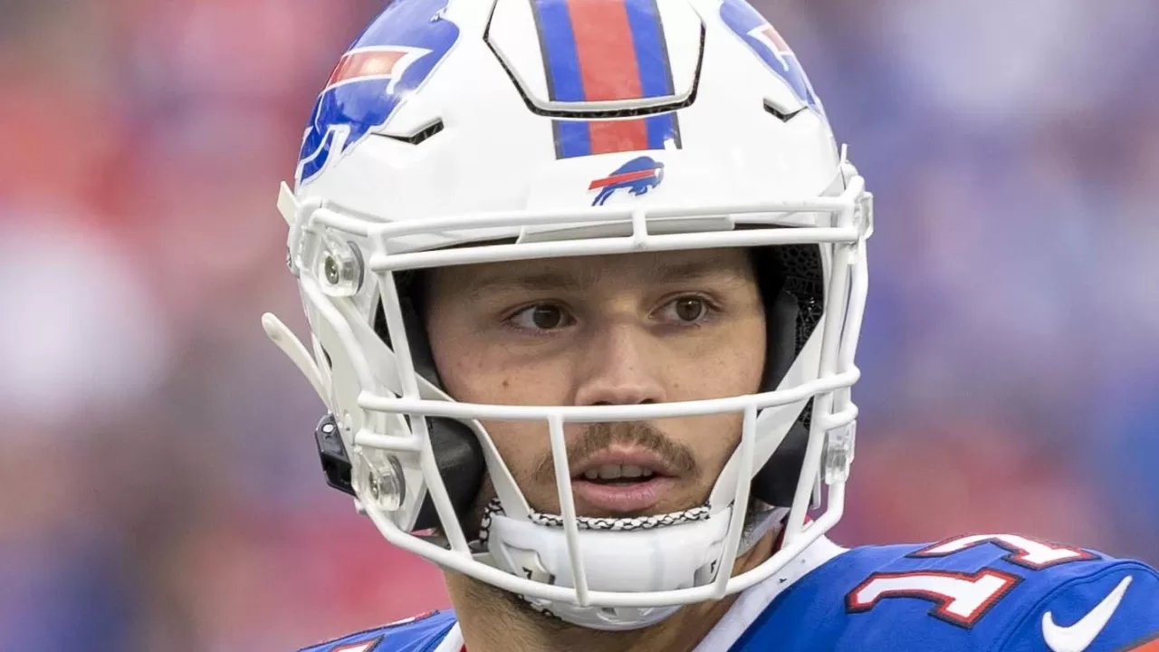 Josh Allen, mariscal de campo de los Bills de Buffalo