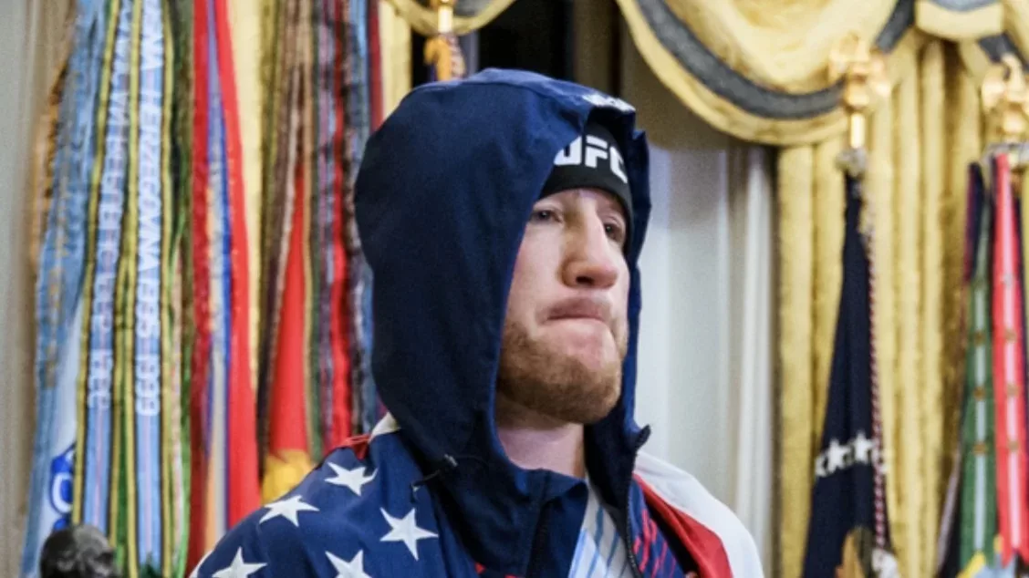 Justin Gaethje, peleador de UFC senalado por Arman Tsarukyan