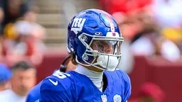 Jaxson Dart, quarterback de los New York Giants