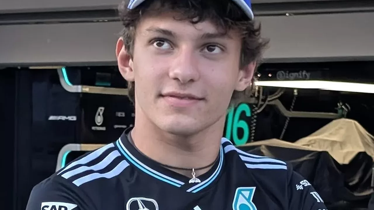Kimi Antonelli, piloto de Mercedes en la Fórmula 1