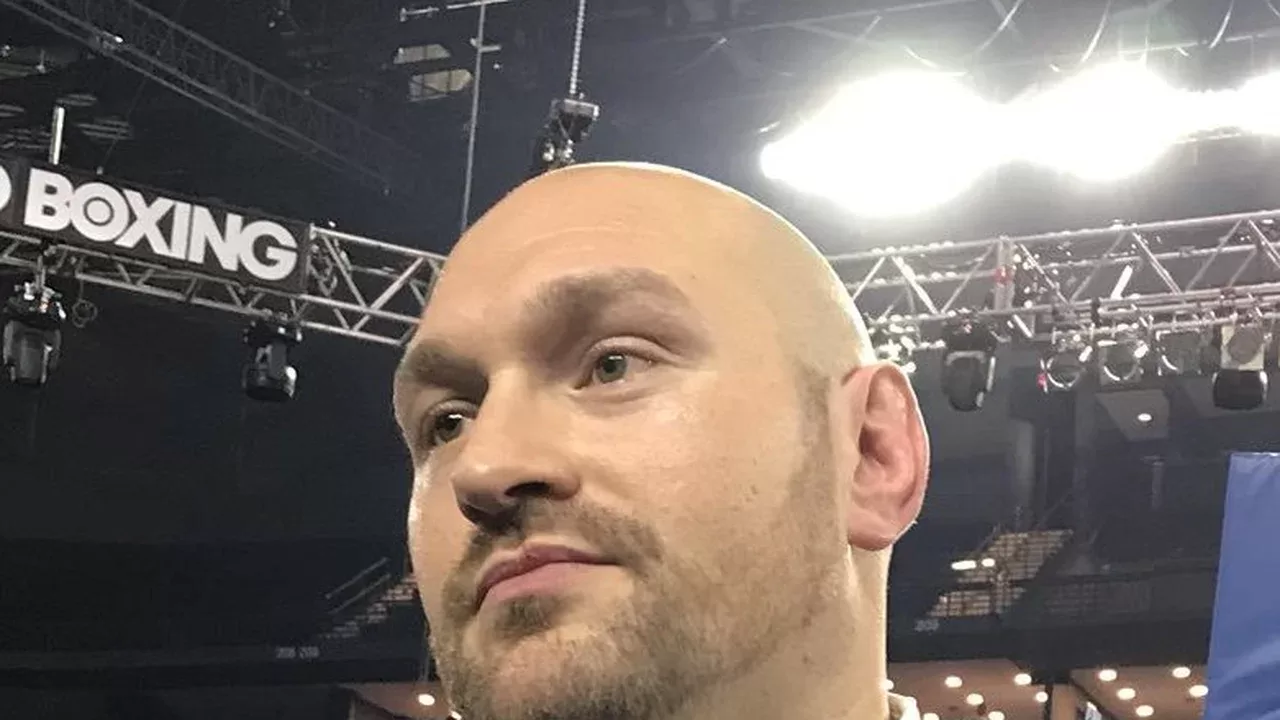 Tyson Fury, boxeador britanico de peso pesado