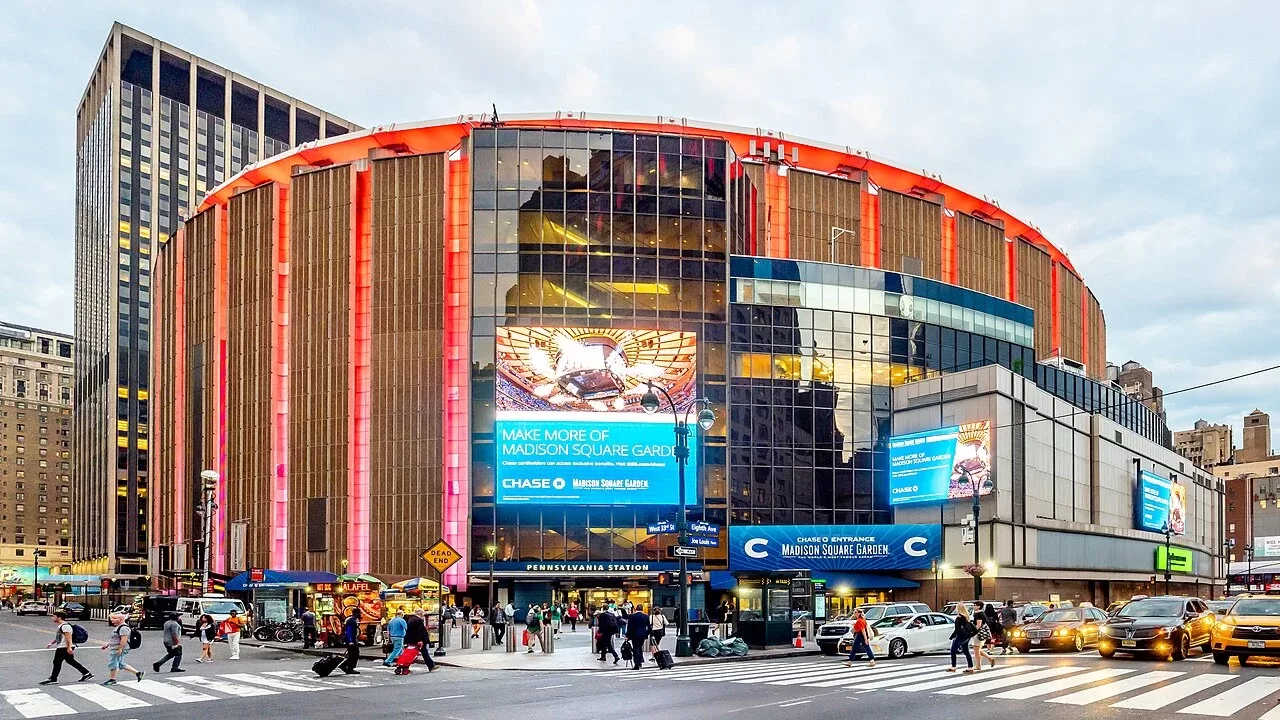 Madison Square Garden, una de las sedes de la gira navidena 2026 de WWE