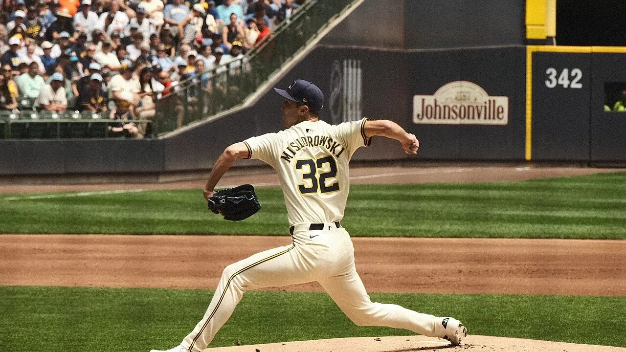 Jacob Misiorowski, abridor de los Milwaukee Brewers