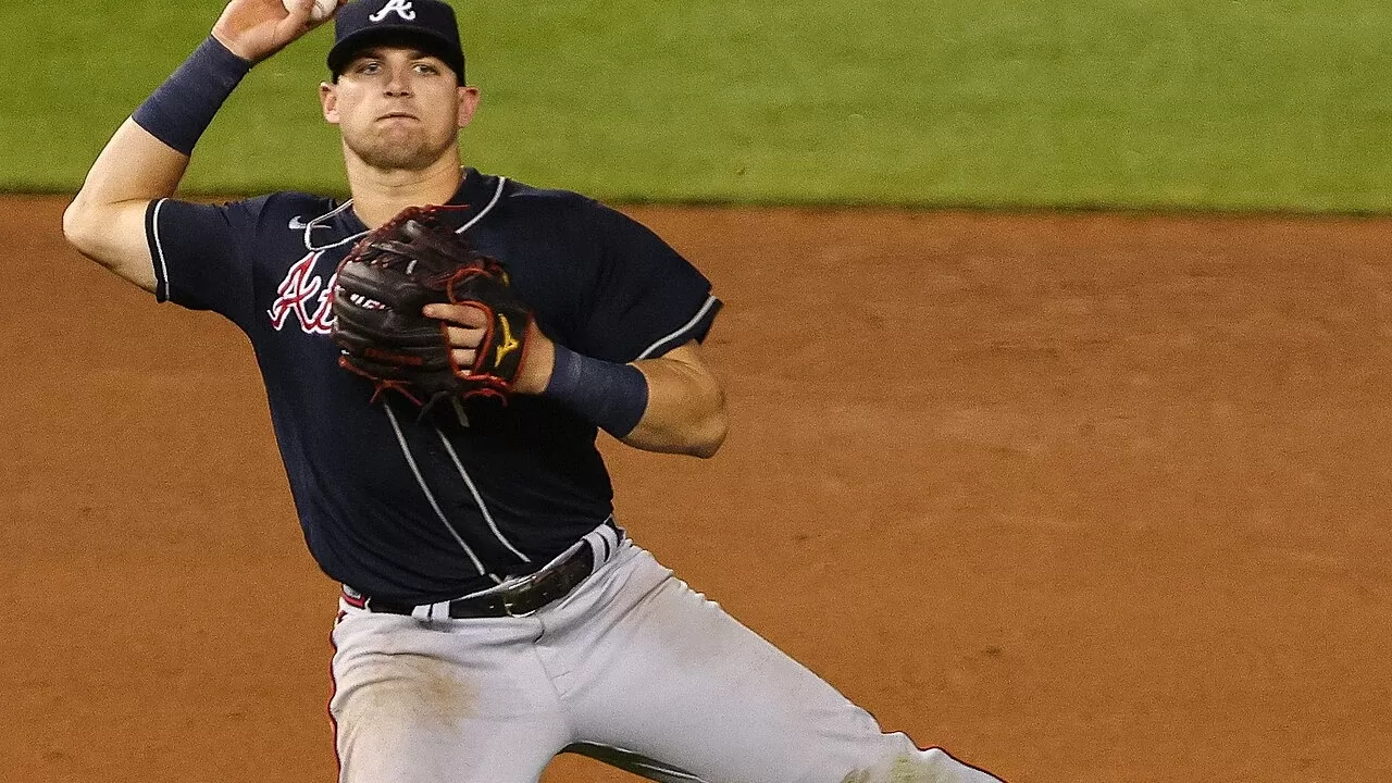 Austin Riley, tercera base de los Atlanta Braves
