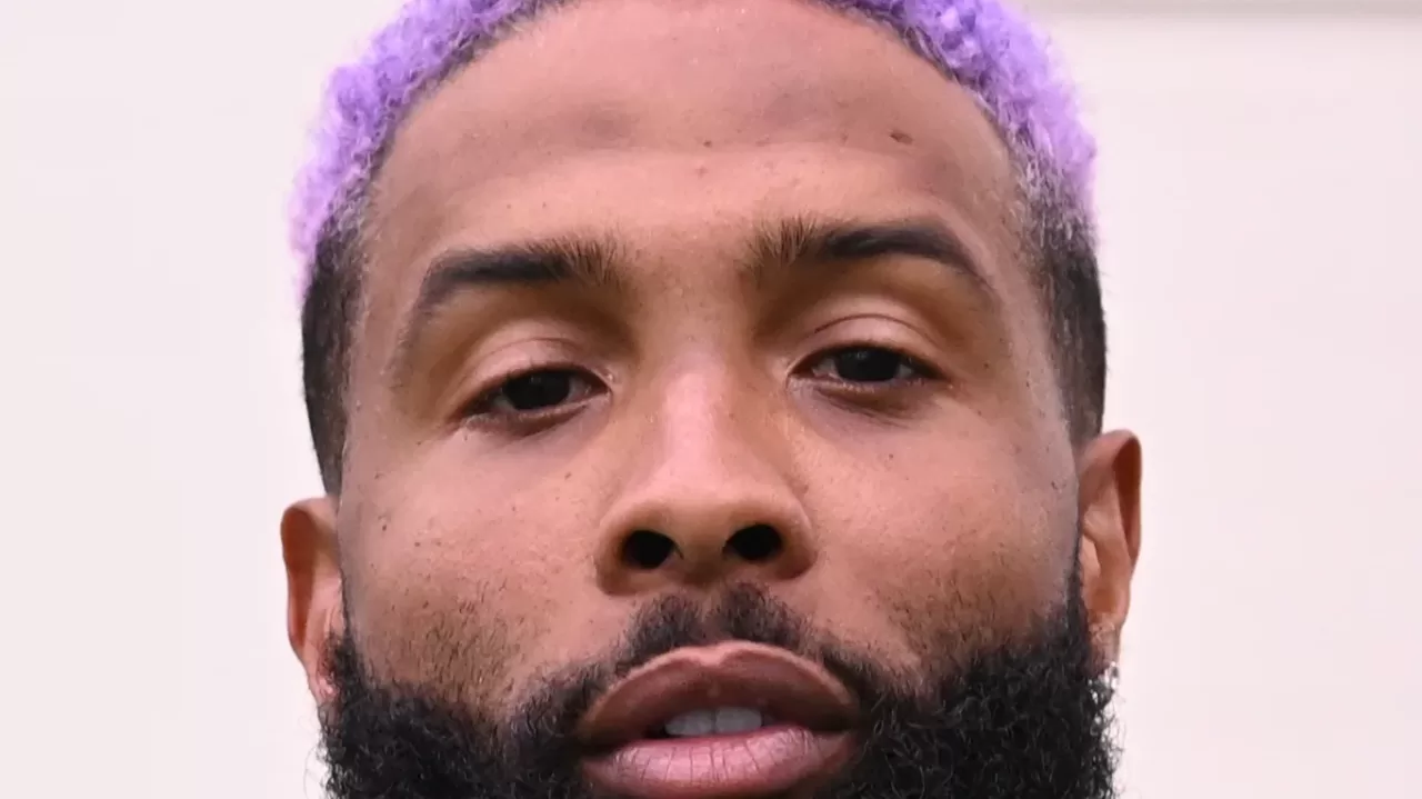 Odell Beckham Jr. durante un evento en 2024
