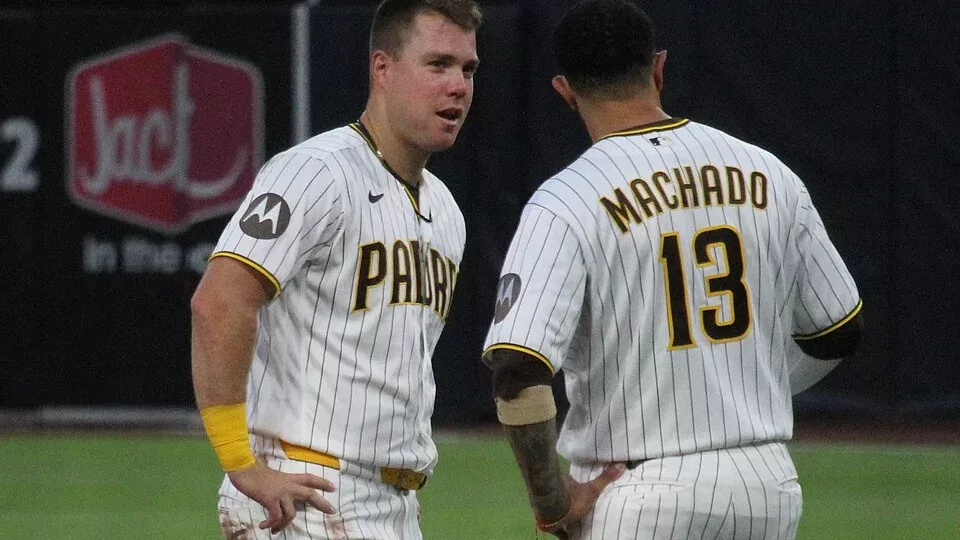 Gavin Sheets, bateador de los San Diego Padres