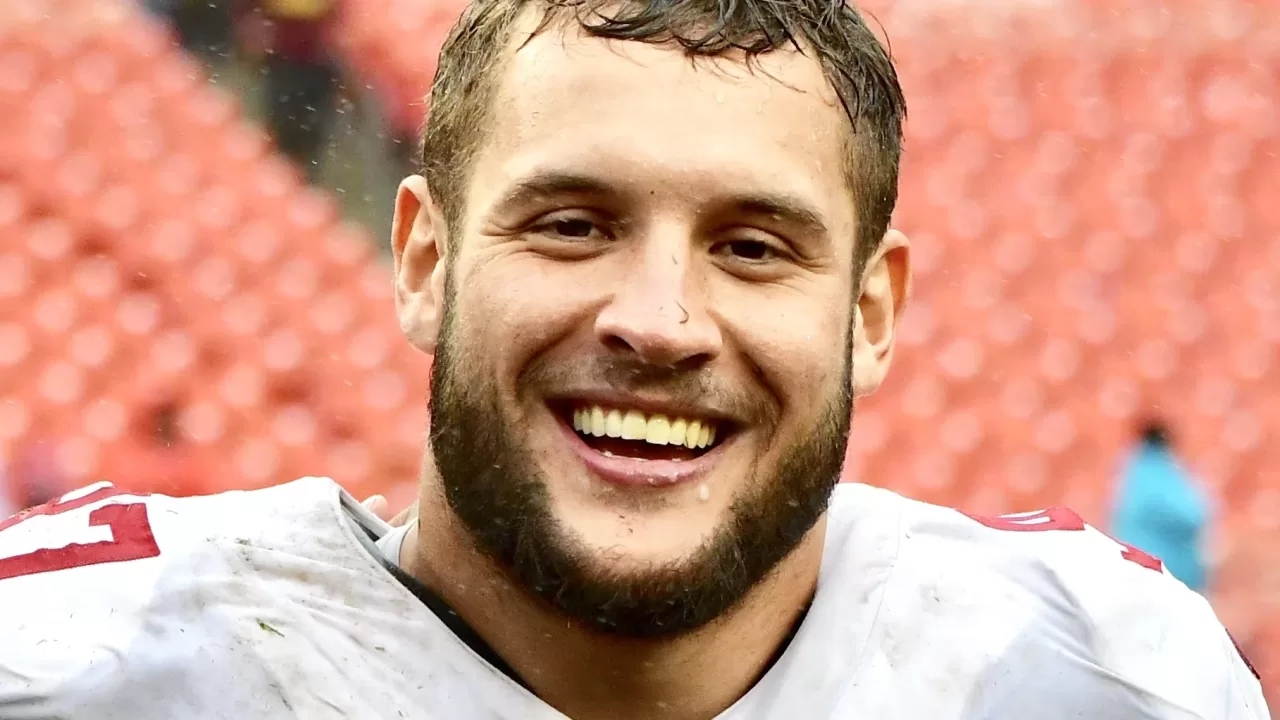 Nick Bosa, defensive end de los San Francisco 49ers