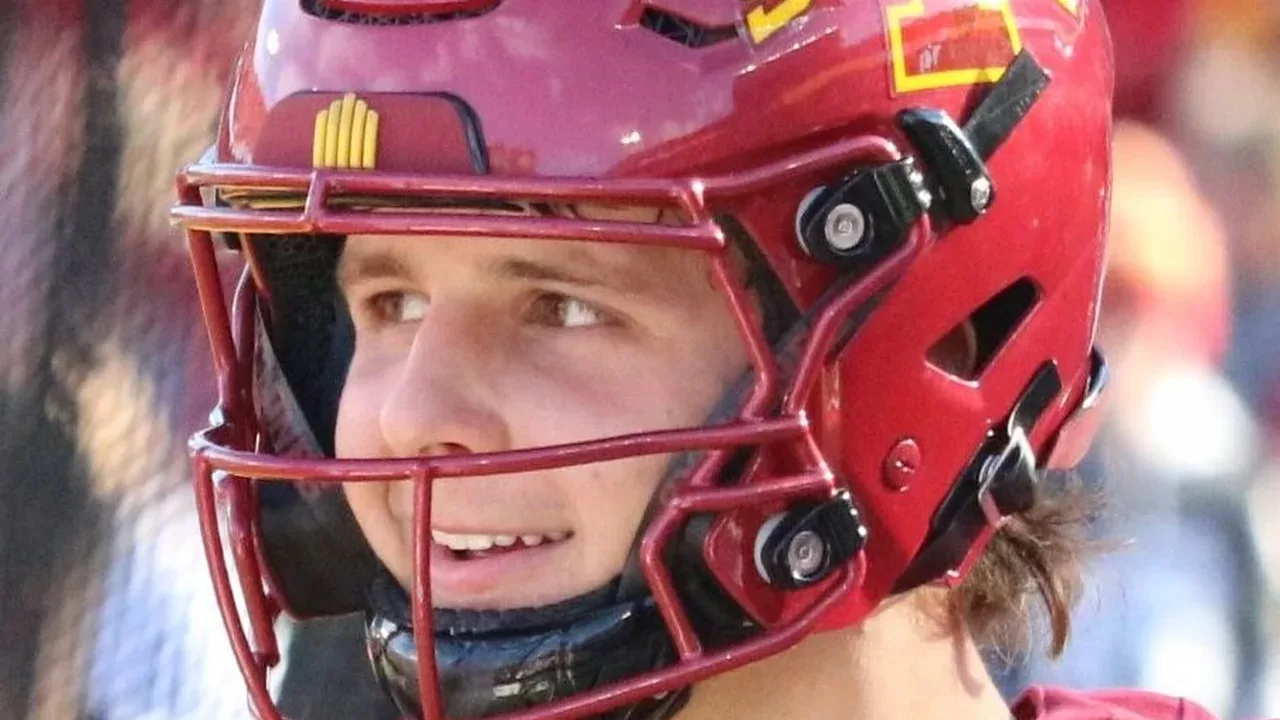 Brock Purdy, mariscal de campo de los San Francisco 49ers, durante su etapa universitaria en Iowa State