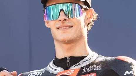 David Almansa, piloto español de Moto3