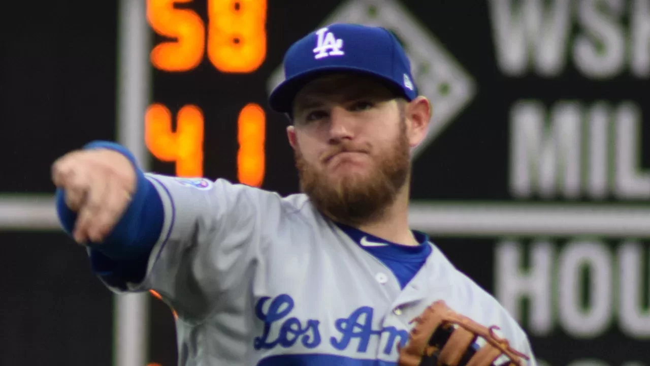Max Muncy, infielder de los Dodgers de Los Angeles