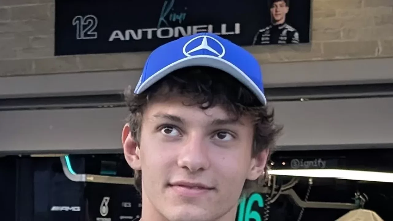 Kimi Antonelli, piloto de Mercedes en la Formula 1