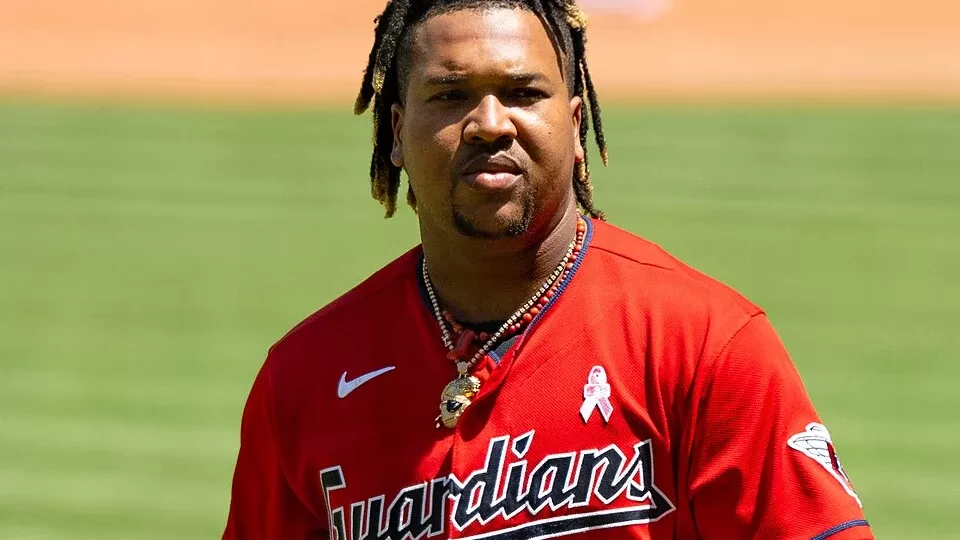 Jose Ramirez, tercera base de los Guardians de Cleveland