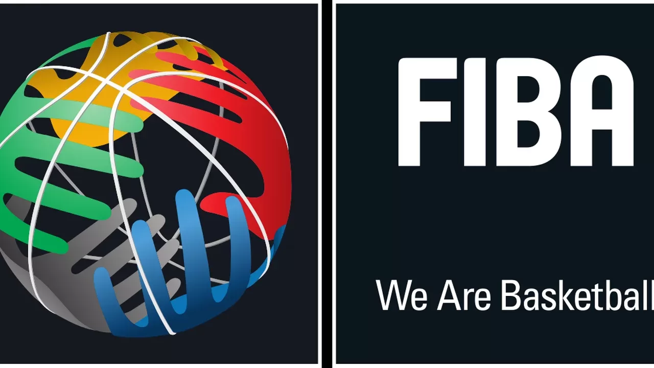 Logo oficial de la Federacion Internacional de Baloncesto (FIBA)