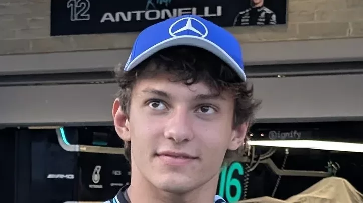 El piloto de Mercedes Kimi Antonelli