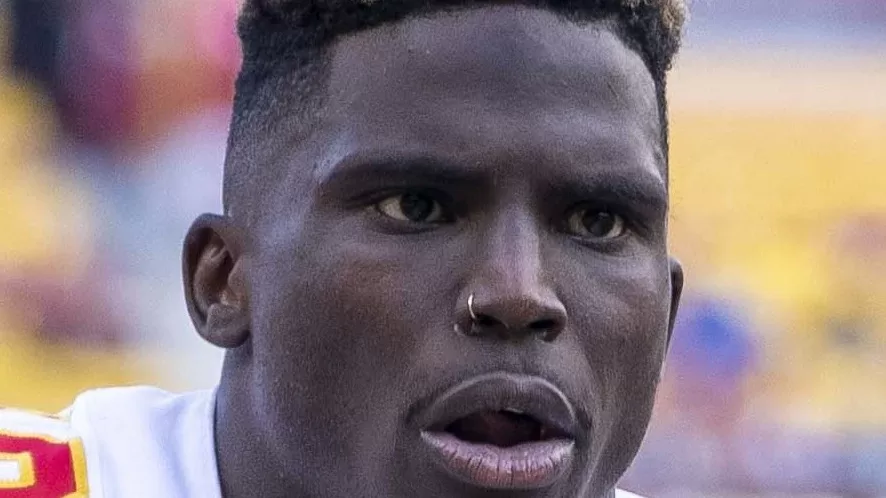Tyreek Hill, receptor abierto de la NFL