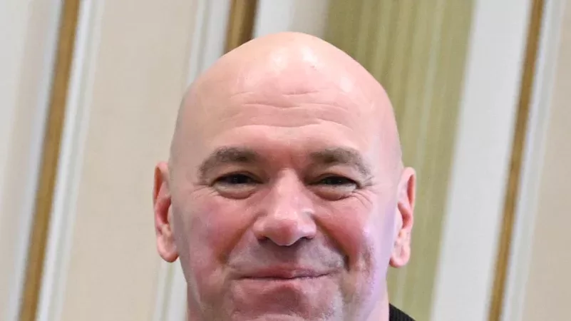Dana White, presidente de UFC, organizacion donde compite Francisco Prado