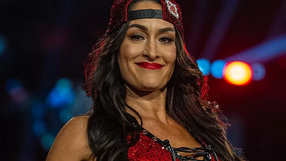 Nikki Bella durante una aparicion de WWE
