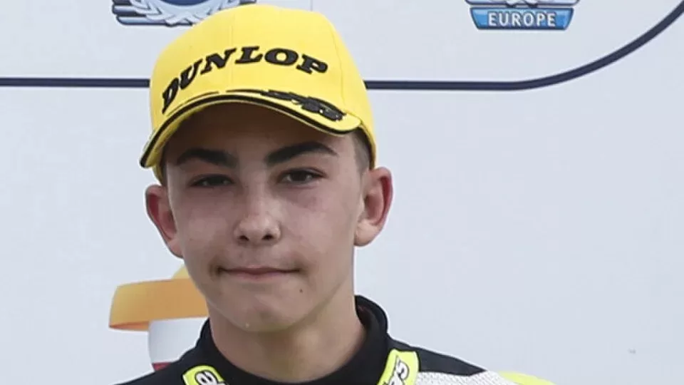 Adrian Fernandez, piloto espanol de Moto3