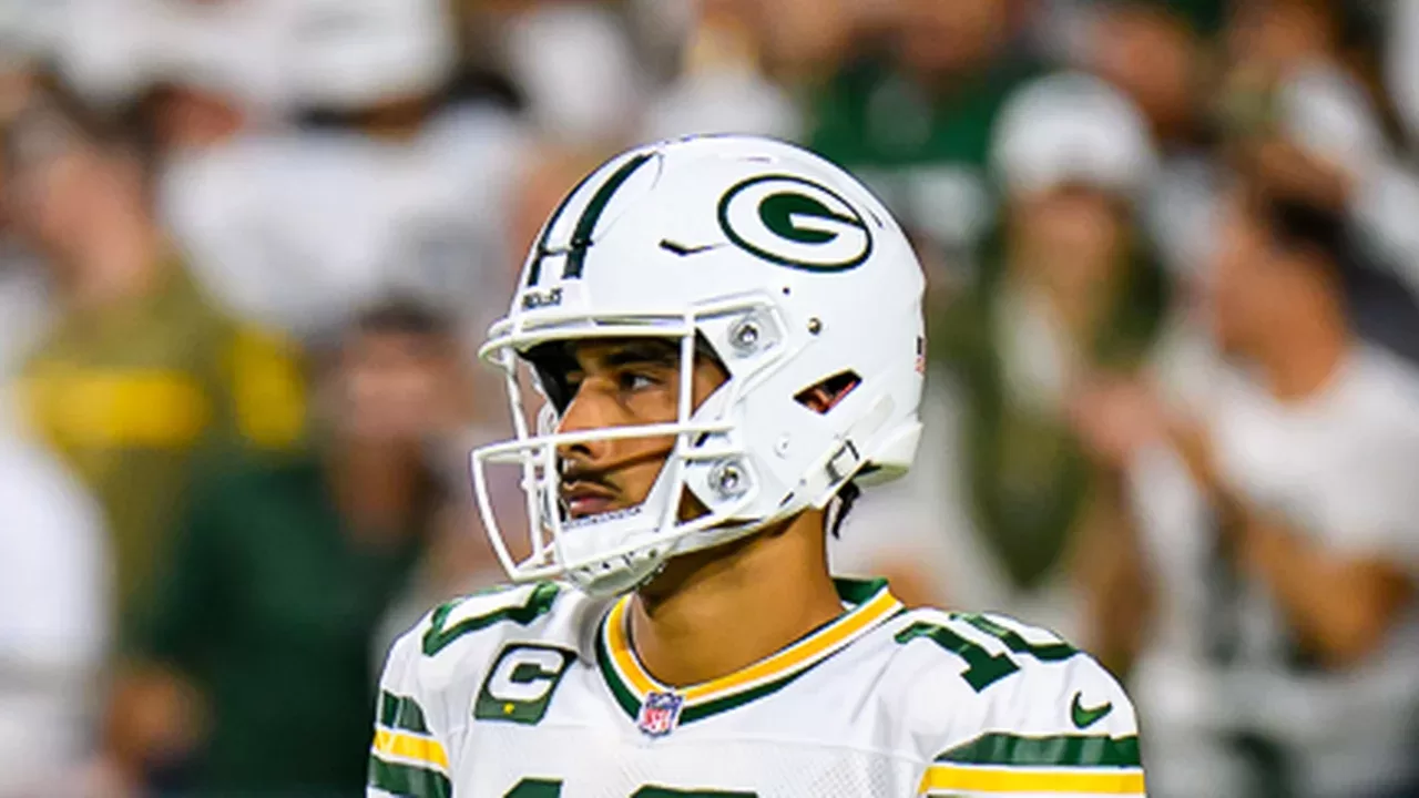 Jordan Love, quarterback de los Green Bay Packers