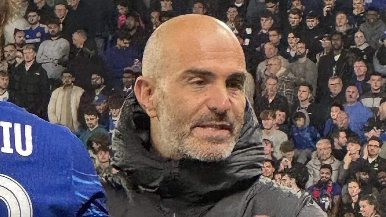 Enzo Maresca, entrenador del Manchester City, en una imagen de archivo durante su etapa en el Chelsea