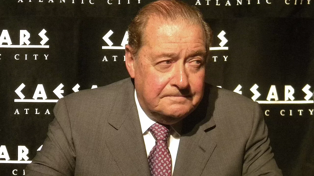 Bob Arum, presidente de Top Rank, promotora de la velada Navarrete vs. Foster
