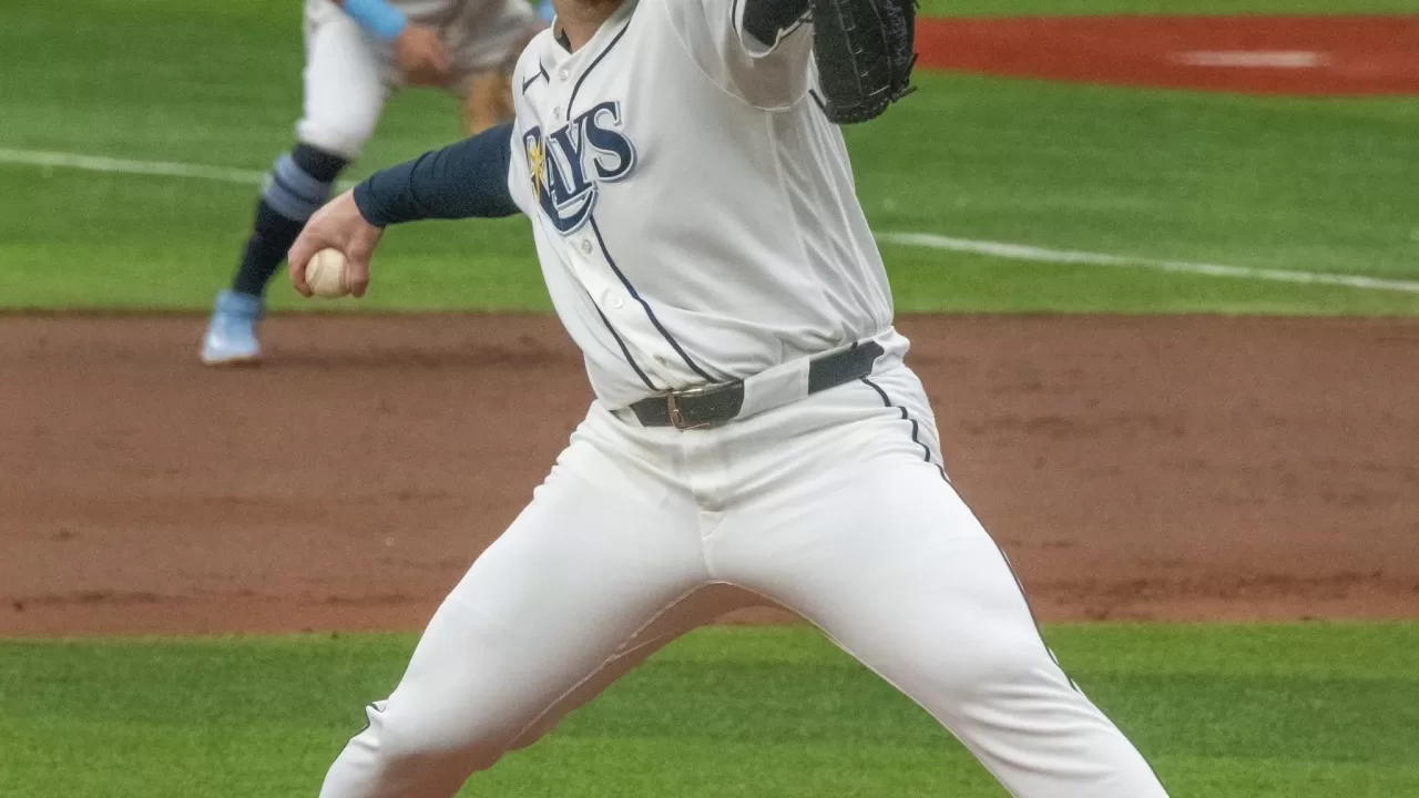 Drew Rasmussen, abridor de los Tampa Bay Rays
