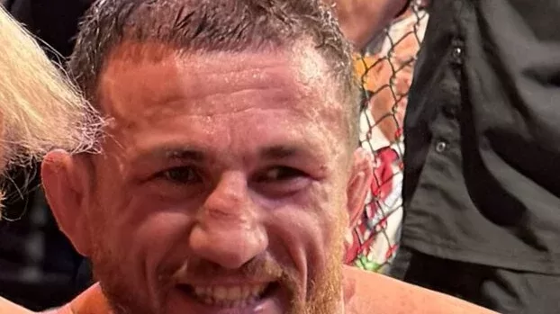 Merab Dvalishvili en el octagono de UFC