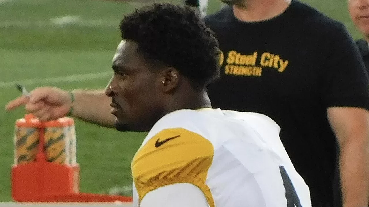 DK Metcalf, receptor de los Pittsburgh Steelers