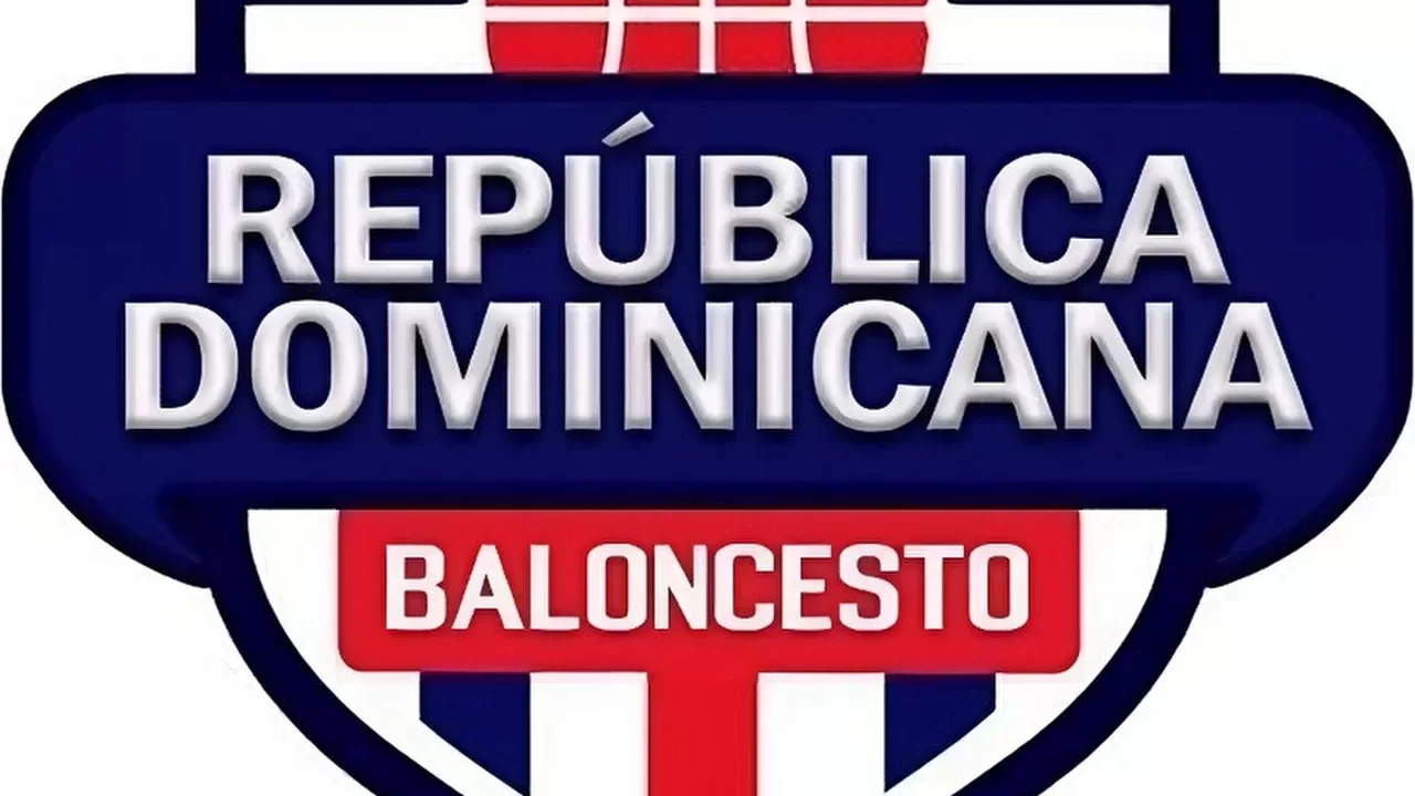 Escudo oficial de la seleccion de baloncesto de Republica Dominicana